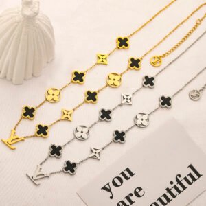 Louis Vuitton Necklace NO:ZG2378 Material:stainless