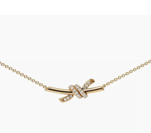 Tiffany Necklace NO:KN-025 Material:v gold