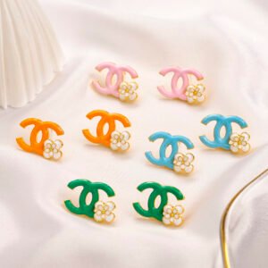 Chanel Earring NO:ZG2151 Material:copper