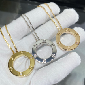 Cartier Necklace NO:KN113976 Material:v gold