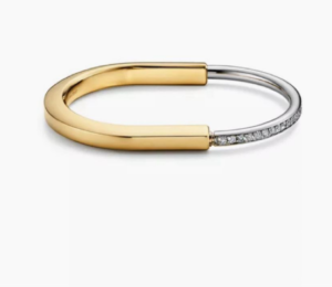 Tiffany Bangle NO:KN-015 Material:v gold