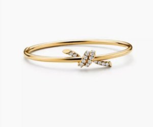 Tiffany Bangle NO:KN-014 Material:v gold