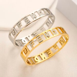 Fendi Bangle NO:ZG2408 Material:stainless/304