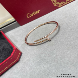 Cartier Bangle NO:KN126498-3 thin Material:v gold