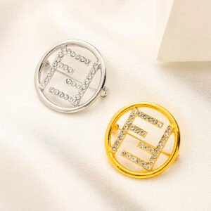 Fendi Brooch NO:ZG2850 Material:copper