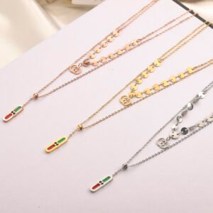 Gucci Necklace NO:ZG2454 Material:stainless