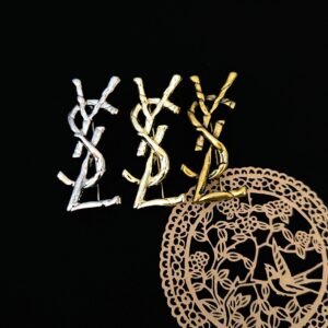 Saint laurent Brooch NO:YWFKLM-328 Material:Zinc Alloy