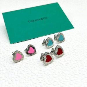 A169 red Tiffany Earring NO:A169 red Material:stainless