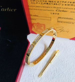 Cartier Bangle NO:KN127479 Material:v gold