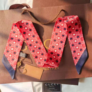 Gucci Ribbon scarf NO:SS134 Material:Satin