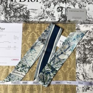 Dior Ribbon scarf NO:SS24 Material:Satin