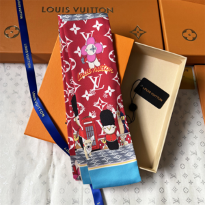 Louis vuitton Ribbon scarf NO:SS73 Material:Satin