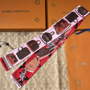 Louis vuitton Ribbon scarf NO:SS224 Material:Satin
