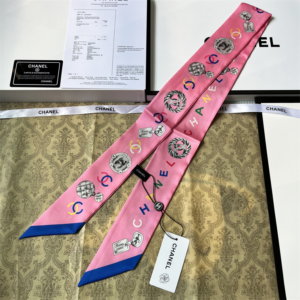 Chanel Ribbon scarf NO:SS212 Material:Satin
