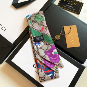 Gucci Ribbon scarf NO:SS119-1 Material:Satin