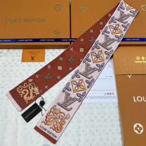Louis vuitton Ribbon scarf NO:SS170 Material:Satin