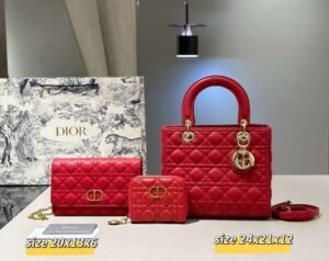 Dior Combination bag NO:YC-061-7 Material:Microfiber leather