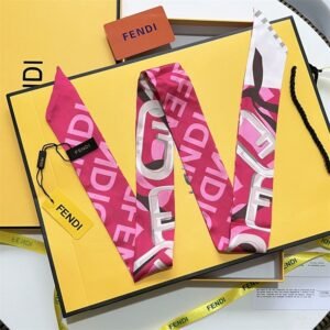 Fendi Ribbon scarf NO:SS273 Material:Satin