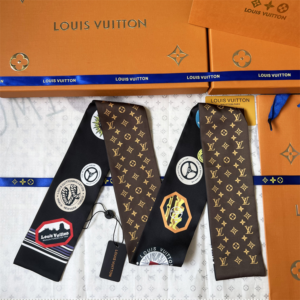Louis vuitton Ribbon scarf NO:SS28 Material:Satin