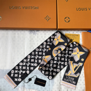 Louis vuitton Ribbon scarf NO:SS17 Material:Satin