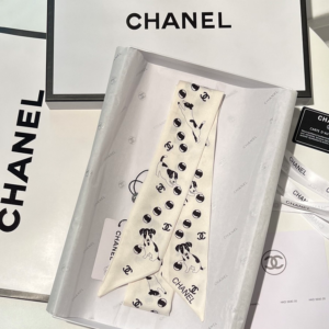 Chanel Ribbon scarf NO:SS228 Material:Satin