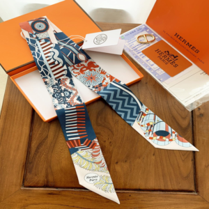 Hermes Ribbon scarf NO:SS264 Material:real silk