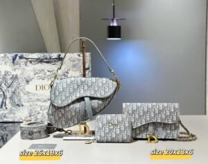 Dior Combination bag NO:YC-061-3 Material:Microfiber leather