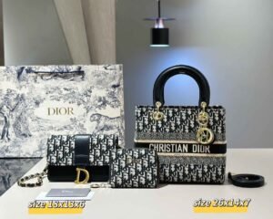 Dior Combination bag NO:YC-060-1 Material:Microfiber leather