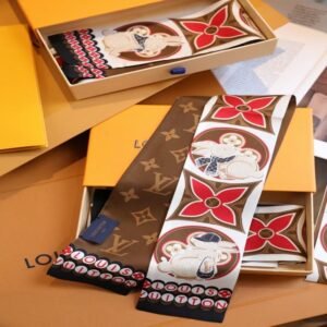 Louis vuitton Ribbon scarf NO:SS331 Material:Satin