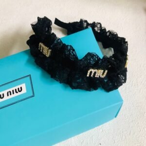 Miu miu Hair band NO:FG420 Material:Poly