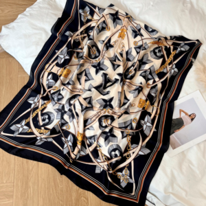Louis vuitton Square scarf NO:SF043-2 Material:Satin