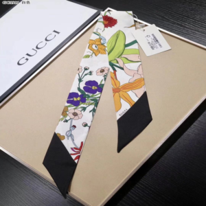 Gucci Ribbon scarf NO:SS158 Material:Satin