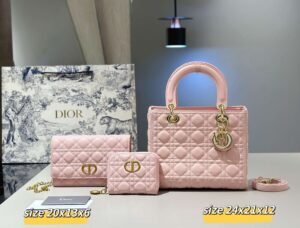 Dior Combination bag NO:YC-061-2 Material:Microfiber leather