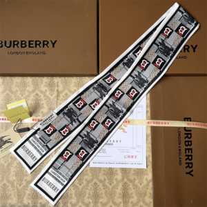 Burberry Ribbon scarf NO:SS184 Material:Satin