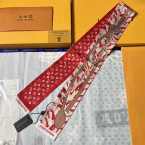 Louis vuitton Ribbon scarf NO:SS377 Material:Satin