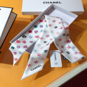 Chanel Ribbon scarf NO:SS130 Material:Satin
