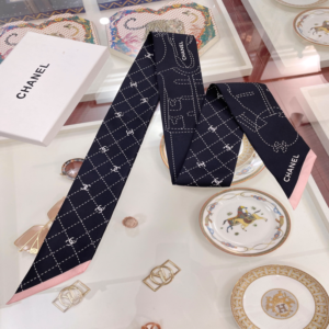 Chanel Ribbon scarf NO:SS10-1 Material:Satin