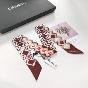 Chanel Ribbon scarf NO:SS284 Material:Satin