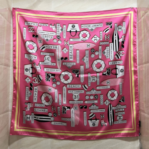 Chanel Square scarf NO:SF1037 Material:real silk