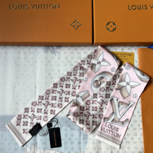 Louis vuitton Ribbon scarf NO:SS18 Material:Satin