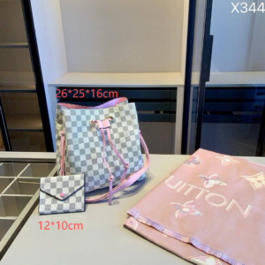Louis vuitton Combination bag NO:YC-X344 Material:Microfiber leather