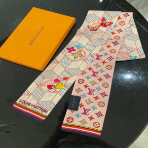 Louis vuitton Ribbon scarf NO:SS343 Material:Satin