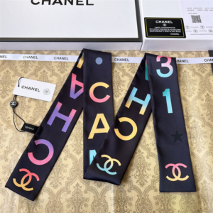 Chanel Ribbon scarf NO:SS174 Material:Satin