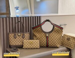 Gucci Combination bag NO:YC-094 Material:Microfiber leather