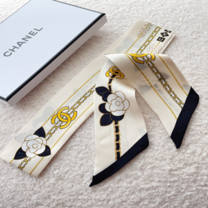Chanel Ribbon scarf NO:SS88-1 Material:Satin