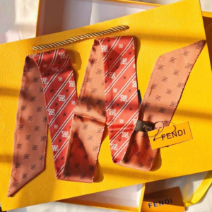 Fendi Ribbon scarf NO:SS94 Material:Satin