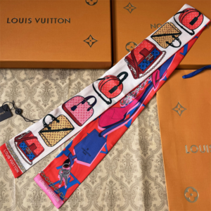 Louis vuitton Ribbon scarf NO:SS223 Material:Satin