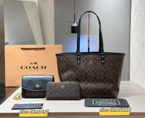 Coach Combination bag NO:YC-058-5 Material:Microfiber leather
