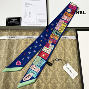 Chanel Ribbon scarf NO:SS148-2 Material:Satin