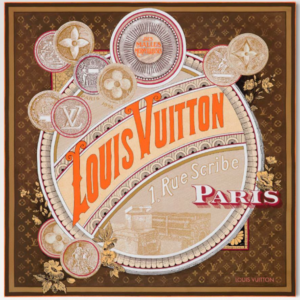 Louis vuitton Square scarf NO:SF1005-3 Material:real silk